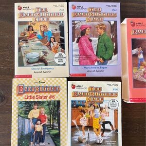 The Baby-Sitters Club Book Set of 4 books paperback